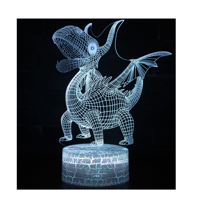 lampara led dinosaurio
