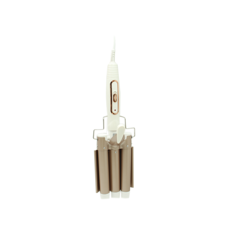 ondulador de cabello triple kemei km 1010
