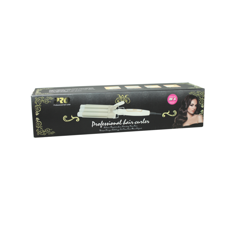 ondulador de cabello triple kemei km 1010 — vista 2