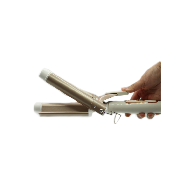 ondulador de cabello triple kemei km 1010 — vista 3