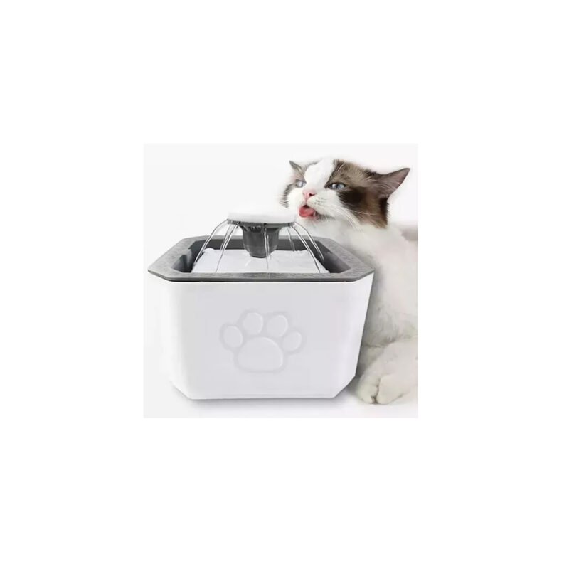 bebedero automatico para perros y gato + filtro de agua — vista 3