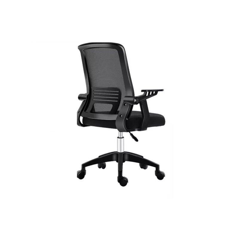silla de escritorio crusec oficina mesa ejecutiva ergonomica con tapizado de malla black