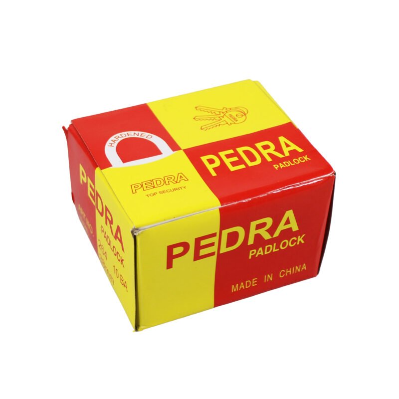 caja de candado de 38 mm con 3 llaves 10 un