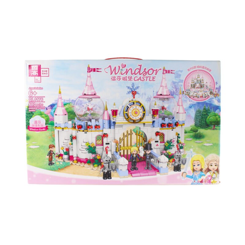 set de bloques armable castillo de princesa 680 piezas — vista 4