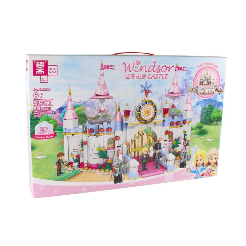 set de bloques armable castillo de princesa 680 piezas — vista 5