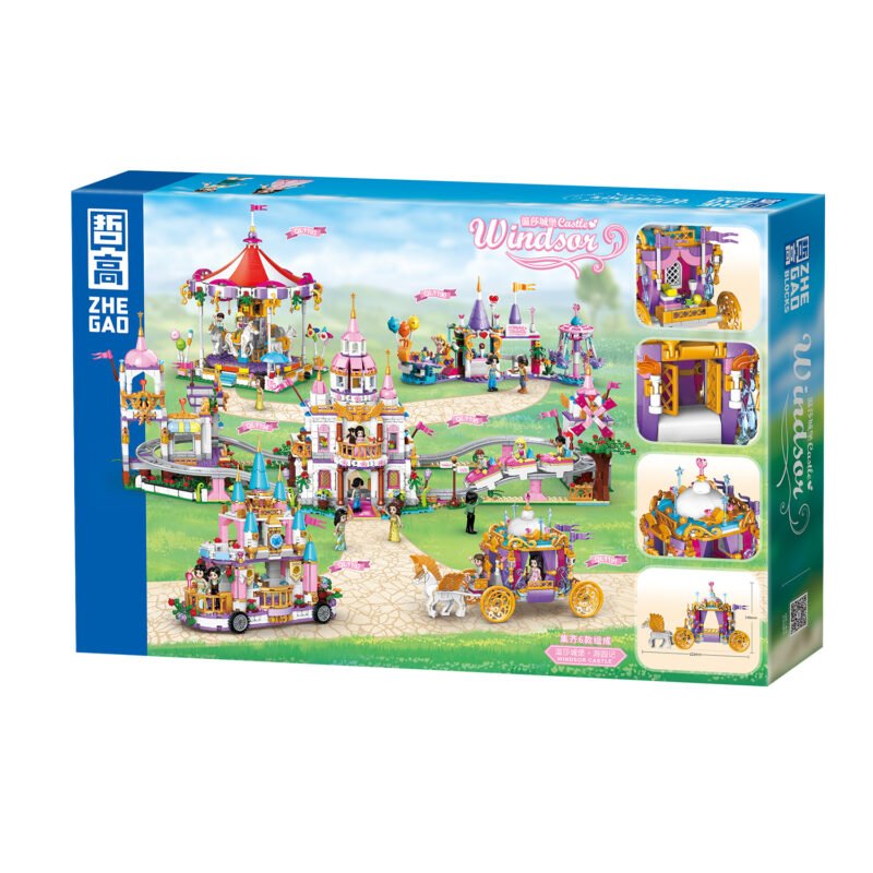 set de bloques armable carruaje princesa 376 piezas — vista 2