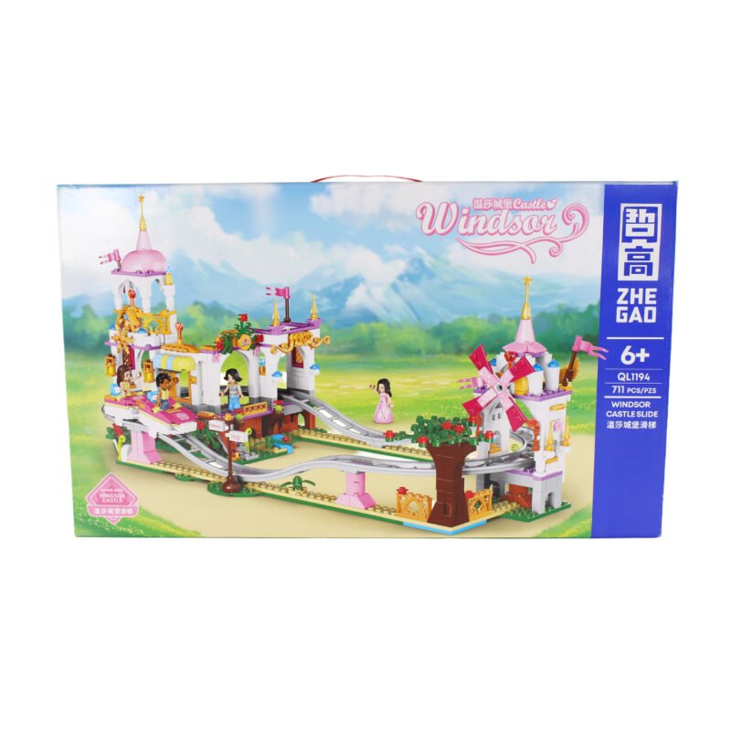 set de bloques armable montaÑa rusa 711 piezas — vista 4
