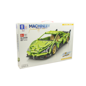 set de bloques armable auto deportivo 587 piezas