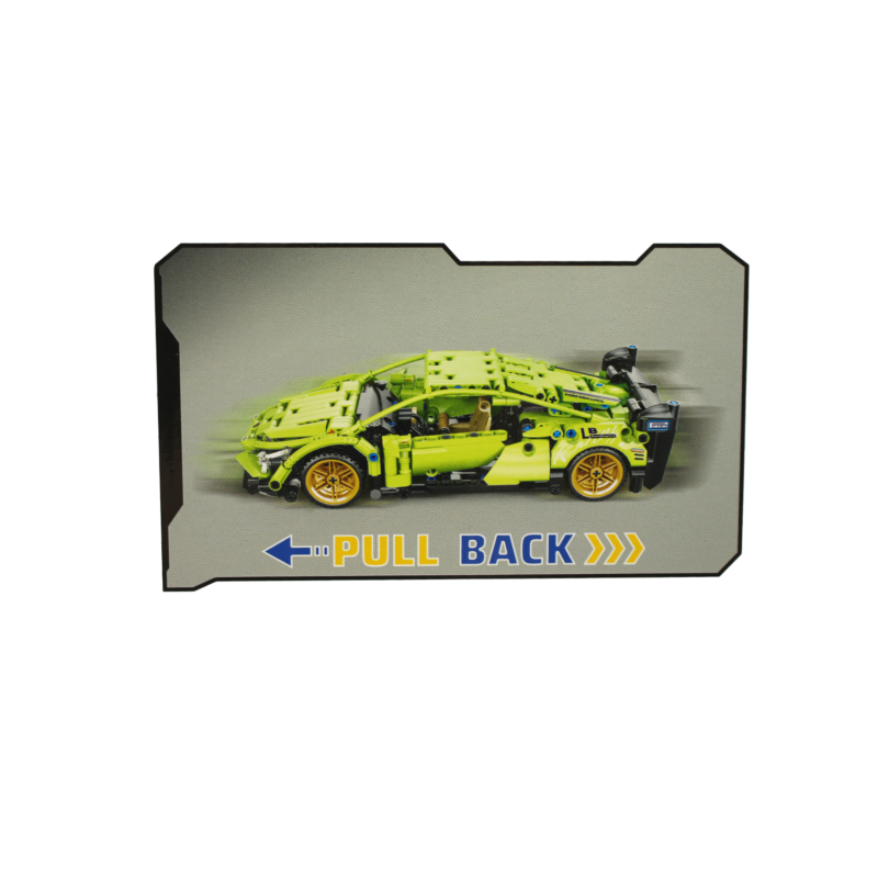 set de bloques armable auto deportivo 587 piezas — vista 3