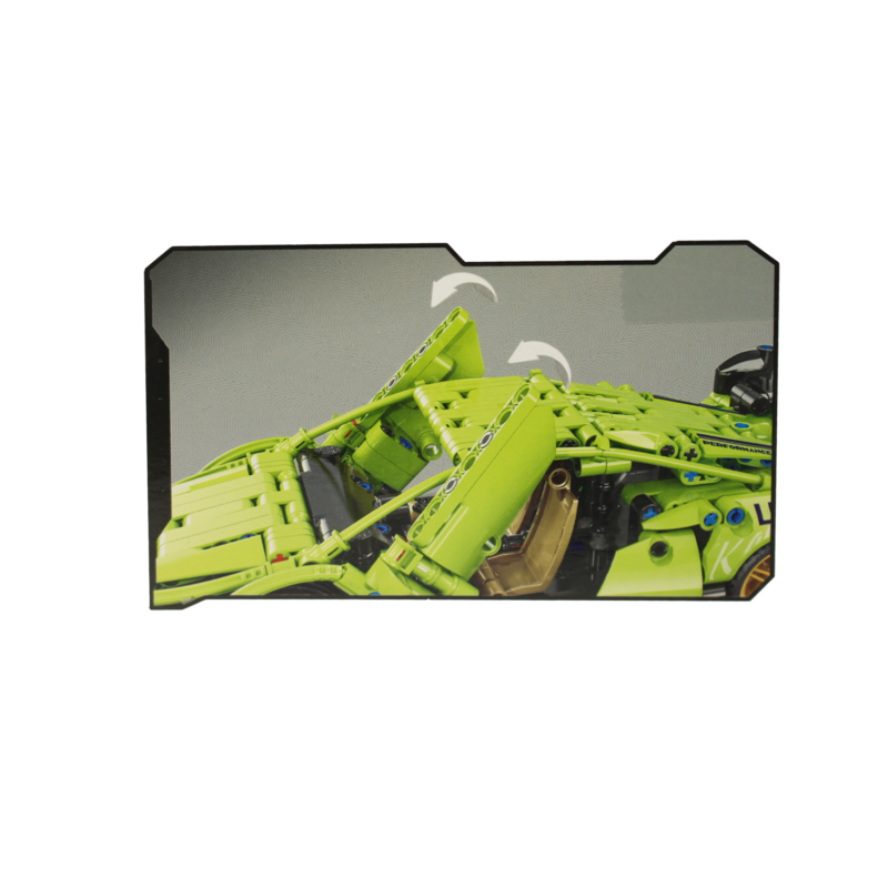 set de bloques armable auto deportivo 587 piezas — vista 4