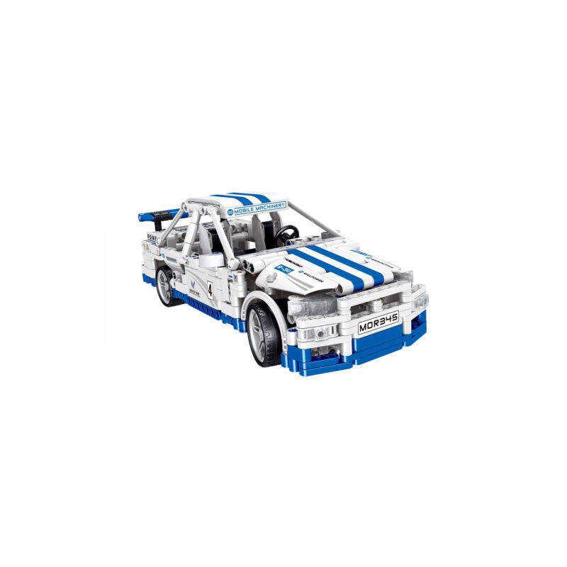 set de bloques armable auto deportivo 653 piezas