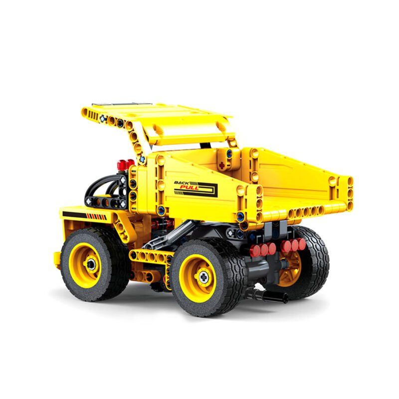set de bloques armable camion tolva armable tipo mineria 415 piezas