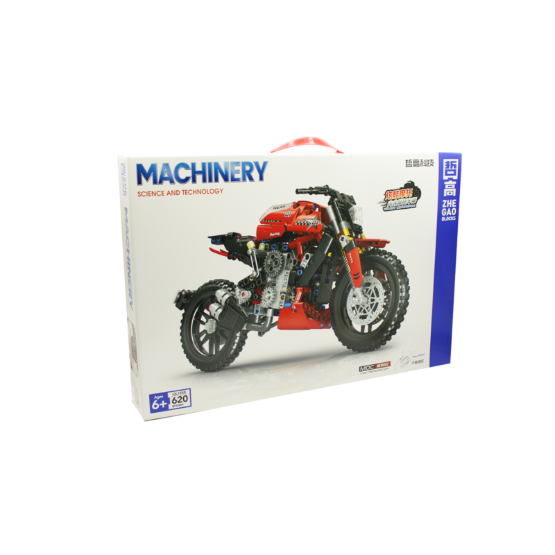 set de bloques armable moto armable, 620 piezas, , incluye manual.