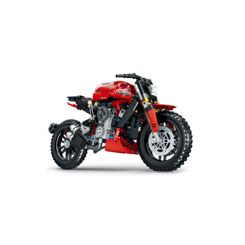 set de bloques armable moto armable, 620 piezas, , incluye manual. — vista 4