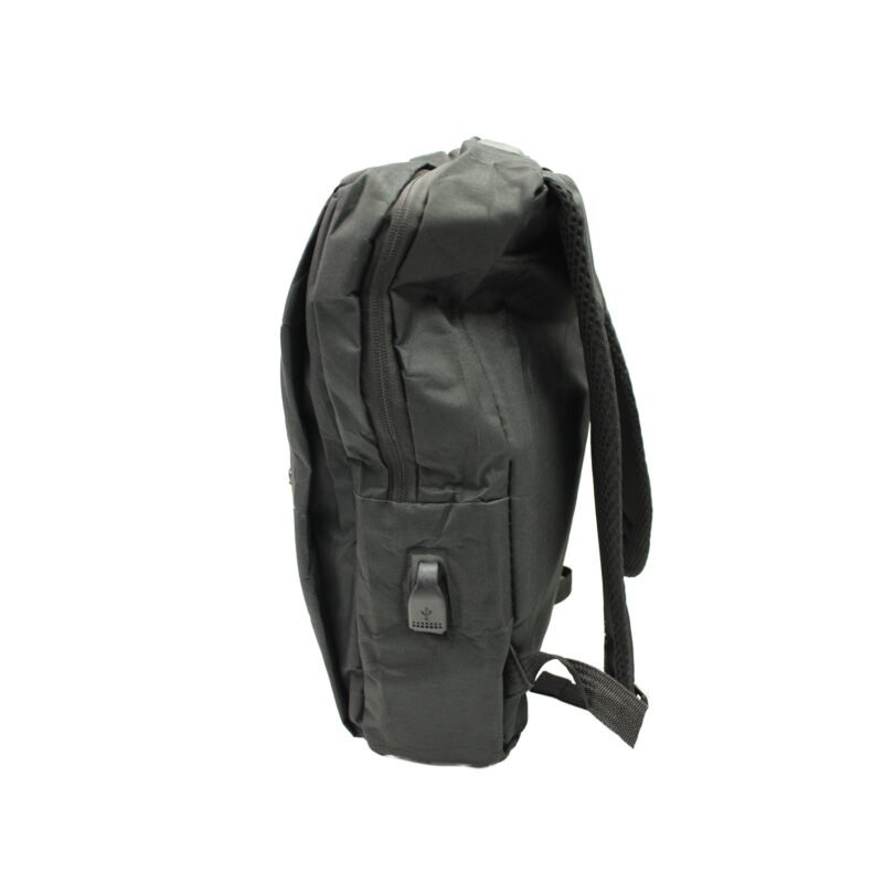 mochila para notebook con puerto de carga black — vista 2
