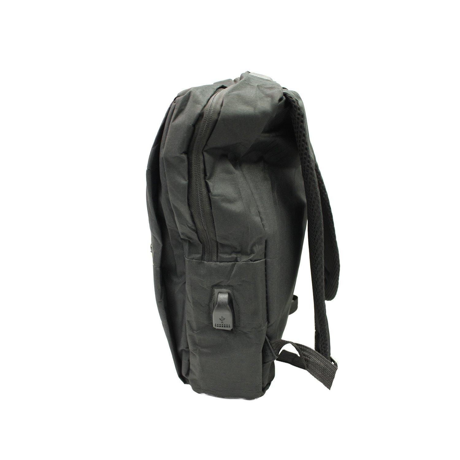 mochila para notebook con puerto de carga black mochila para notebook con puerto de carga black