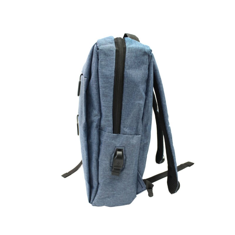 mochila para notebook con puerto de carga blue — vista 4