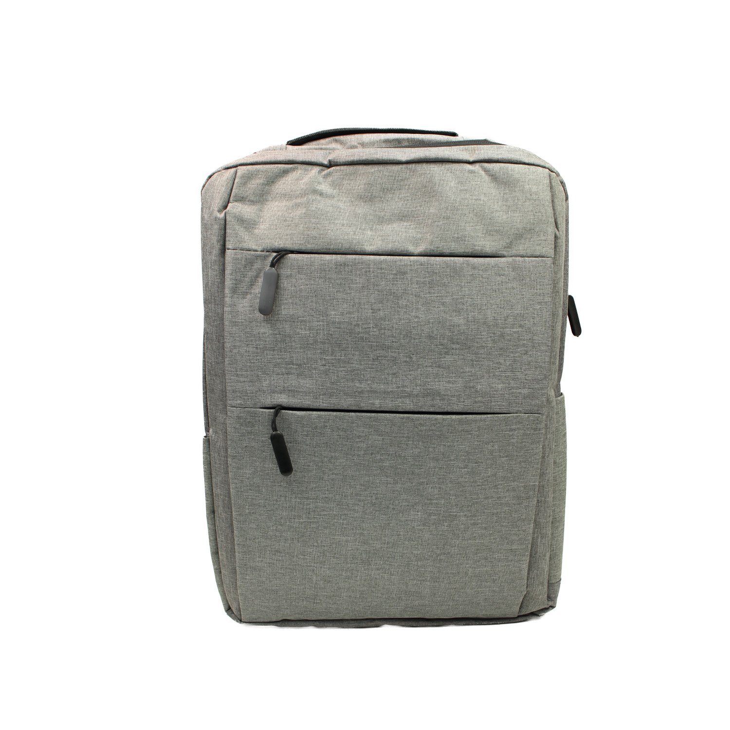 mochila para notebook con puerto de carga gray mochila para notebook con puerto de carga gray