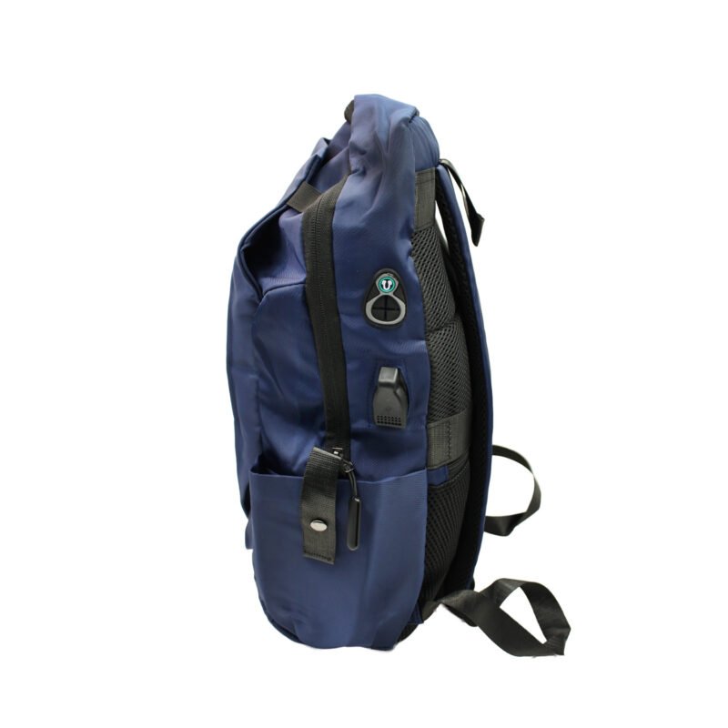 mochila para notebook con puerto de carga blue — vista 2