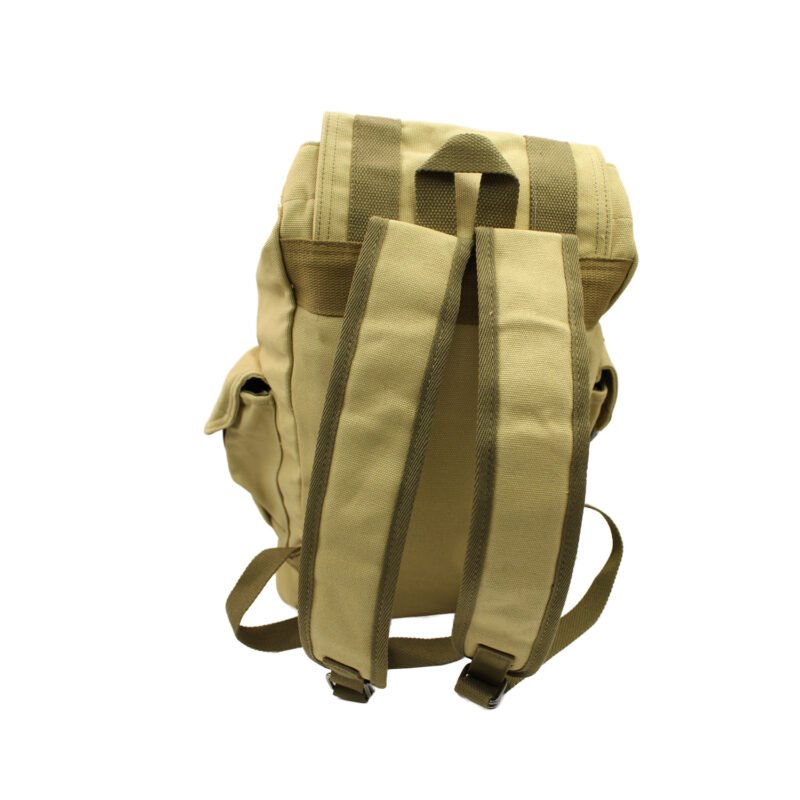 mochila con bolsillo delantero y correas blue — vista 2