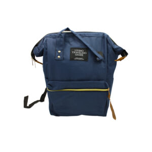 mochila con cierres blue