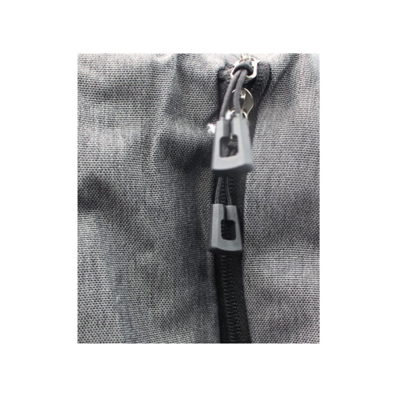 mochila para notebook con bolsillos delantero gray — vista 4