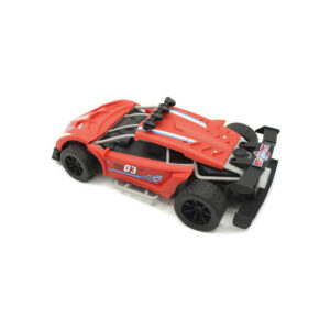 auto de carrera alta velocidad con luz, musica, 4 canales y lanza vapor. red