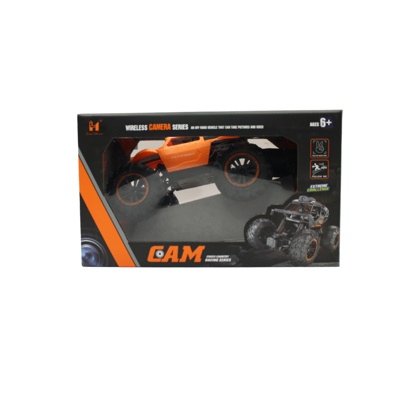 vehiculo a control remoto auto de escalada con camara wifi hd, 2.4g, escala 1:18 y bateria recargable. — vista 2