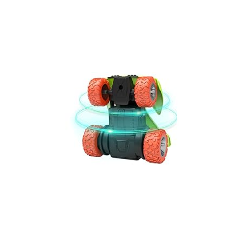 vehiculo a control remoto auto de acrobacias 2.4g giro en 360° — vista 3