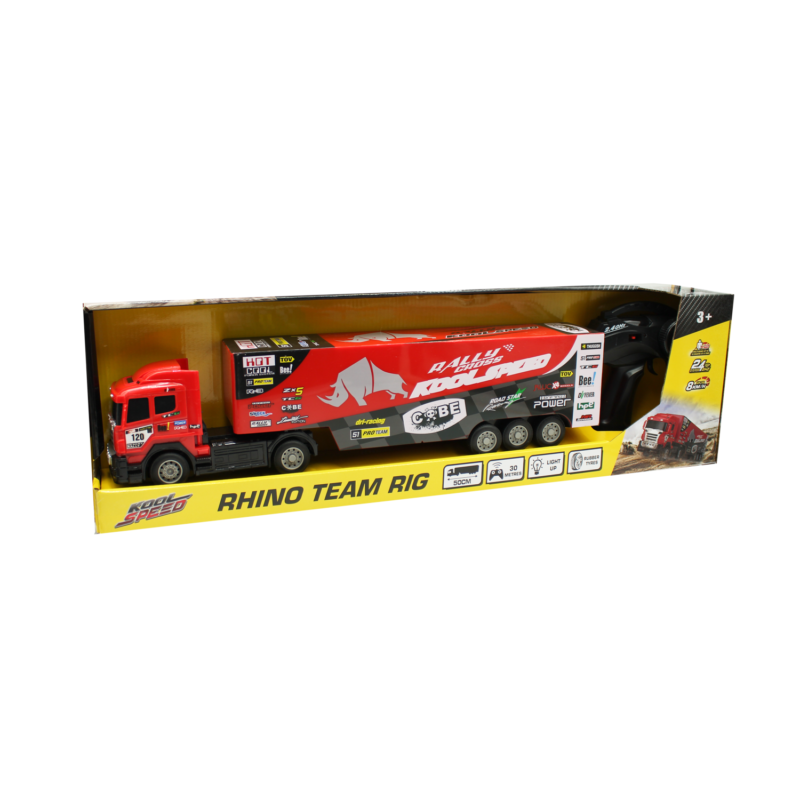 vehiculo a control remoto camion de rally con luz 50 cm de largo. — vista 3