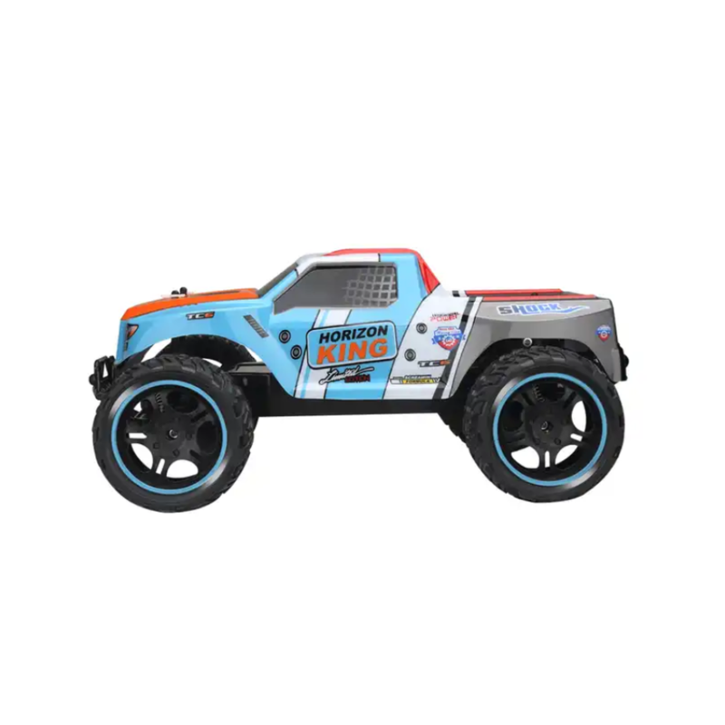 vehiculo a control remoto auto rally todeterreno escala 1:10 2.4ghz, amortiguacion y bateria recargable. — vista 2