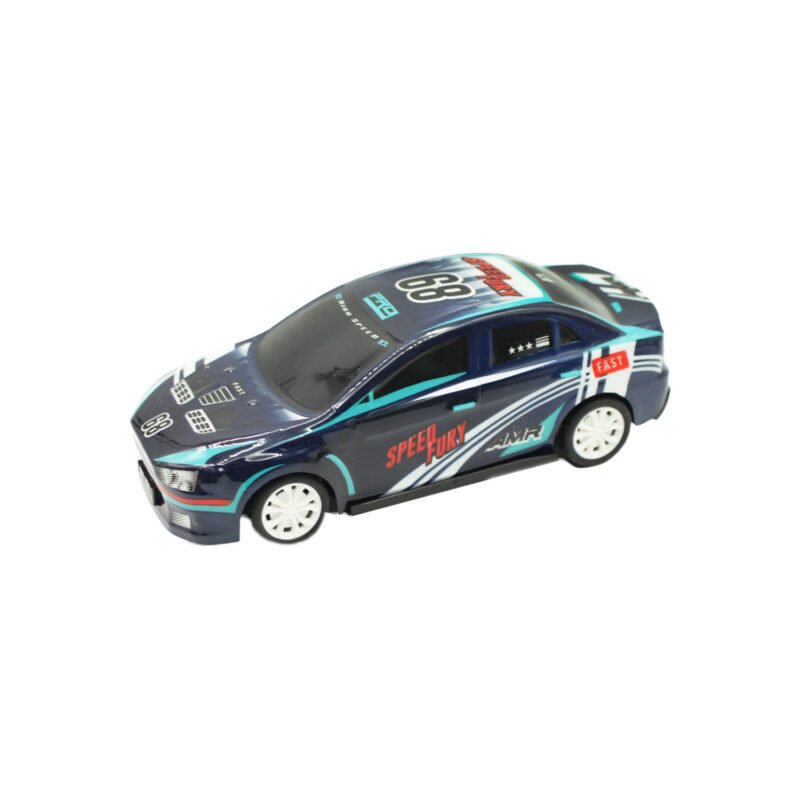 vehiculo a control remoto auto de carrera black — vista 4