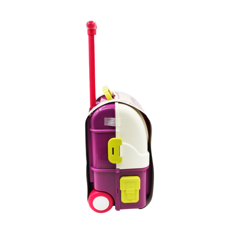 juego mueble de belleza 3 en 1 tipo maleta de viaje — vista 2