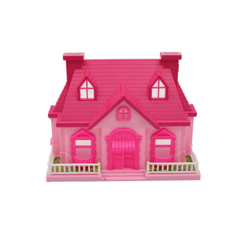 casa de muÑeca con accesorios y carruaje — vista 3