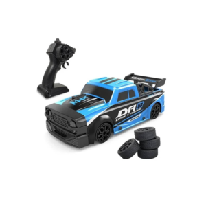 vehiculo a control remoto auto de derrape de alta velocidad con luz 4g 4 canales blue