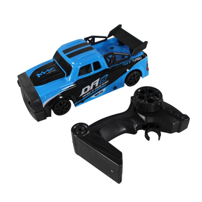 vehiculo a control remoto auto de derrape de alta velocidad con luz 4g 4 canales blue — vista 6