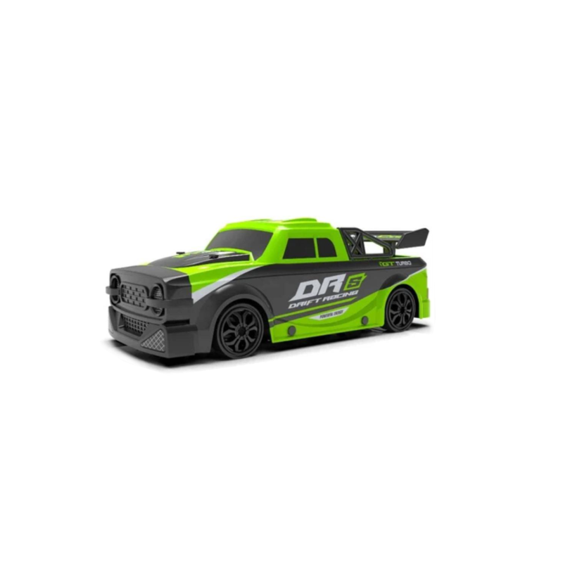 vehiculo a control remoto auto de derrape de alta velocidad con luz 4g 4 canales green