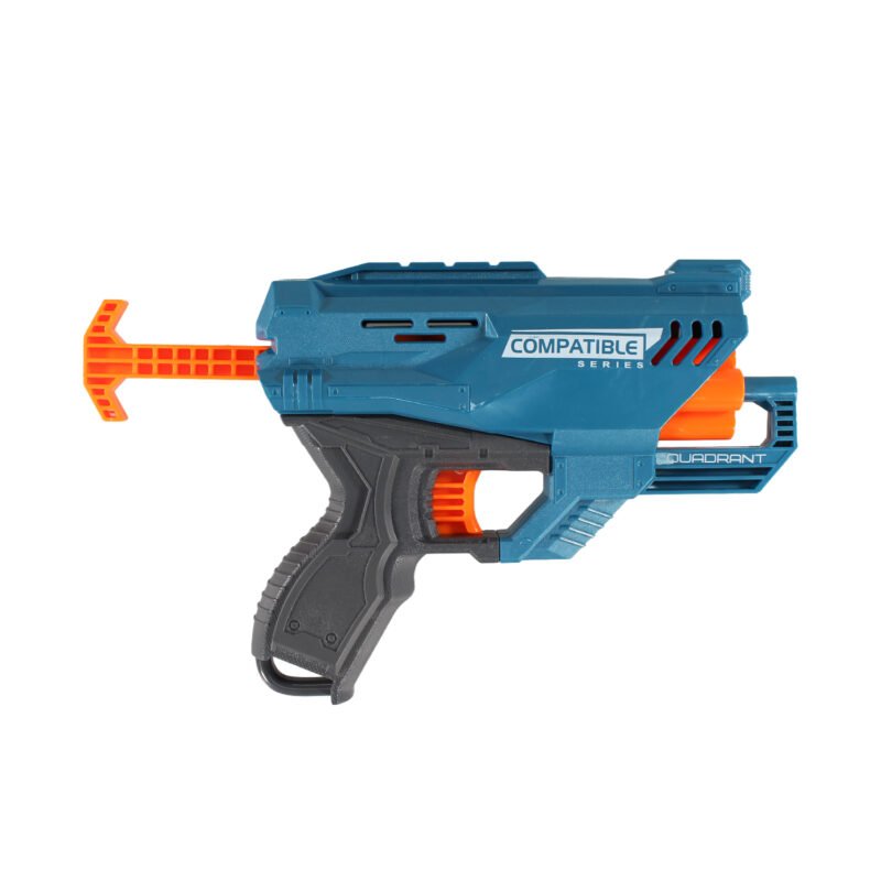 lanza dardos pistola con 8 dardos, descarga rapida motorizada y balas de espuma para mayor seguridad. — vista 7