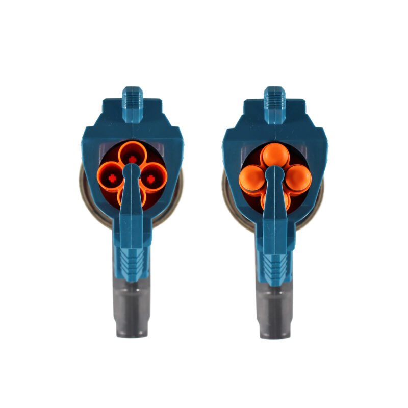 lanza dardos pistola con 8 dardos, descarga rapida motorizada y balas de espuma para mayor seguridad. — vista 8