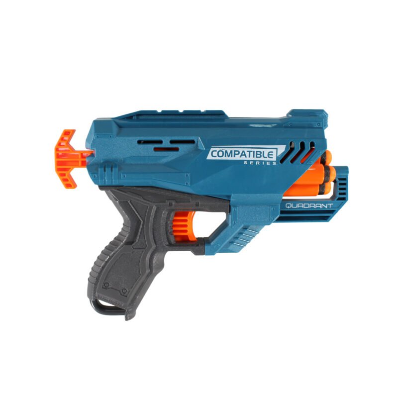 lanza dardos pistola con 8 dardos, descarga rapida motorizada y balas de espuma para mayor seguridad. — vista 9