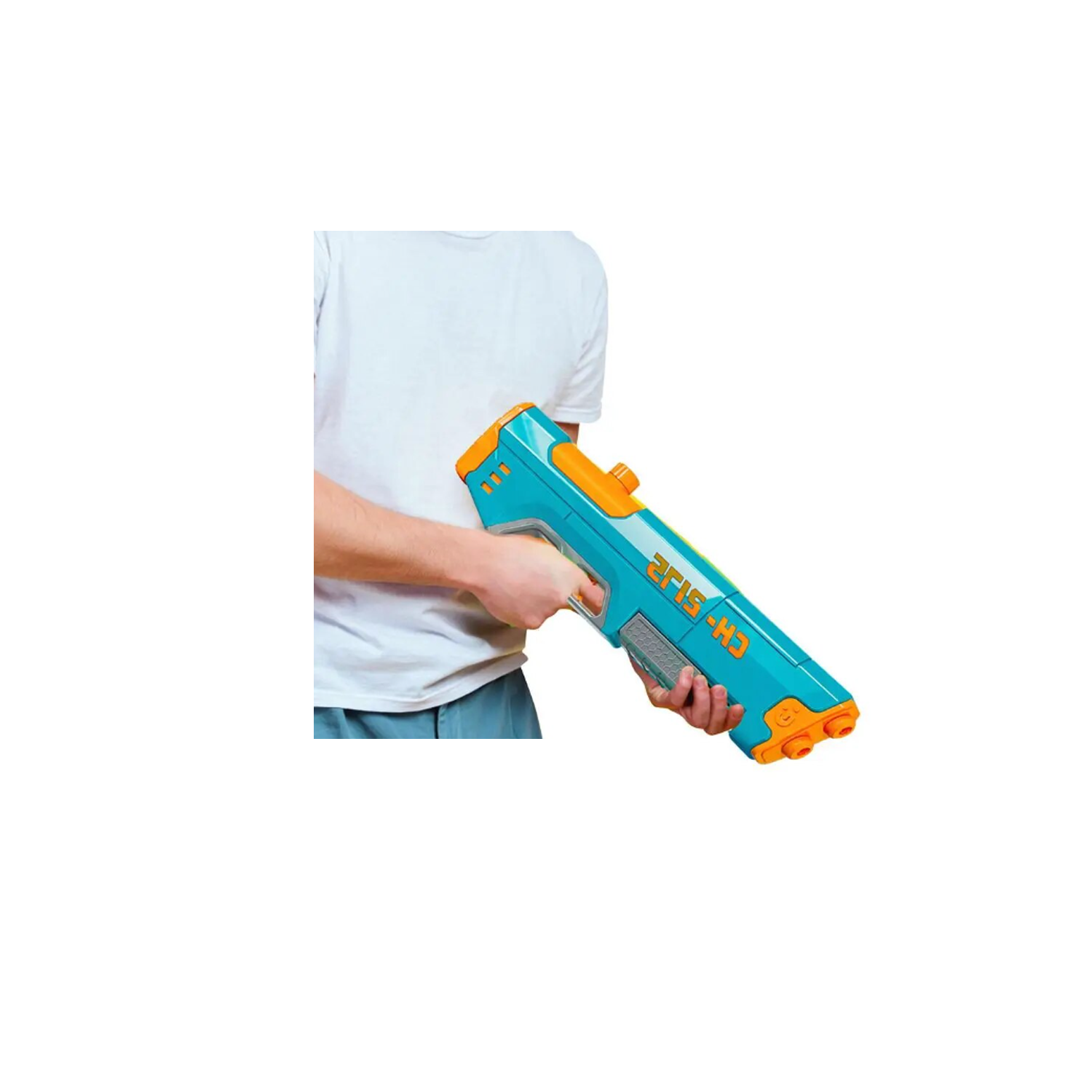 pistola de agua, gran capacidad (400ml), sin fugas y pulverizacion continua. blue pistola de agua, gran capacidad (400ml), sin fugas y pulverizacion continua. blue