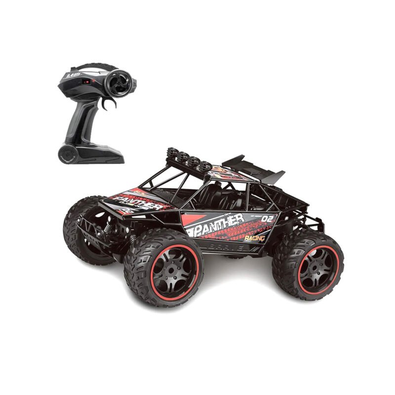vehiculo a control remoto auto rally alta velocidad hasta 12km/h, escala 1:10, con bateria recargable. red