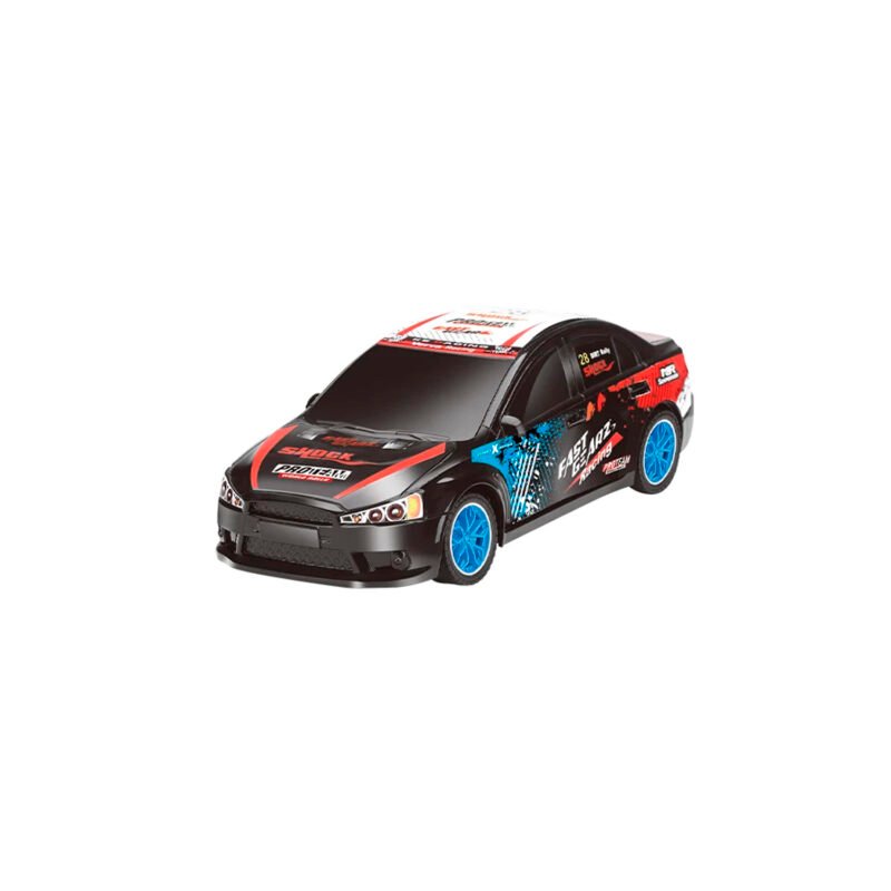 kit juego de carreras de rally auto control remoto + helicoptero — vista 5