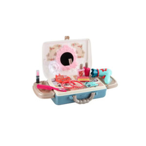 set de maquillaje 2 en 1, tocador y cartera, juego de roles para niÑos mayores de 3 aÑos.
