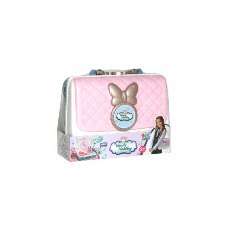 set de maquillaje 2 en 1, tocador y cartera, juego de roles para niÑos mayores de 3 aÑos. — vista 3