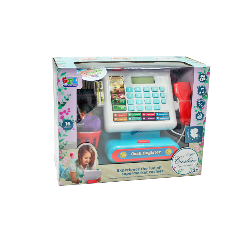 juego caja registradora con luz y sonido 20 piezas — vista 5