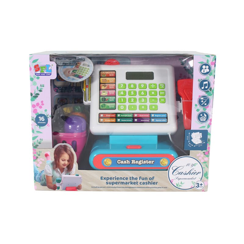 juego caja registradora con luz y sonido 20 piezas — vista 6