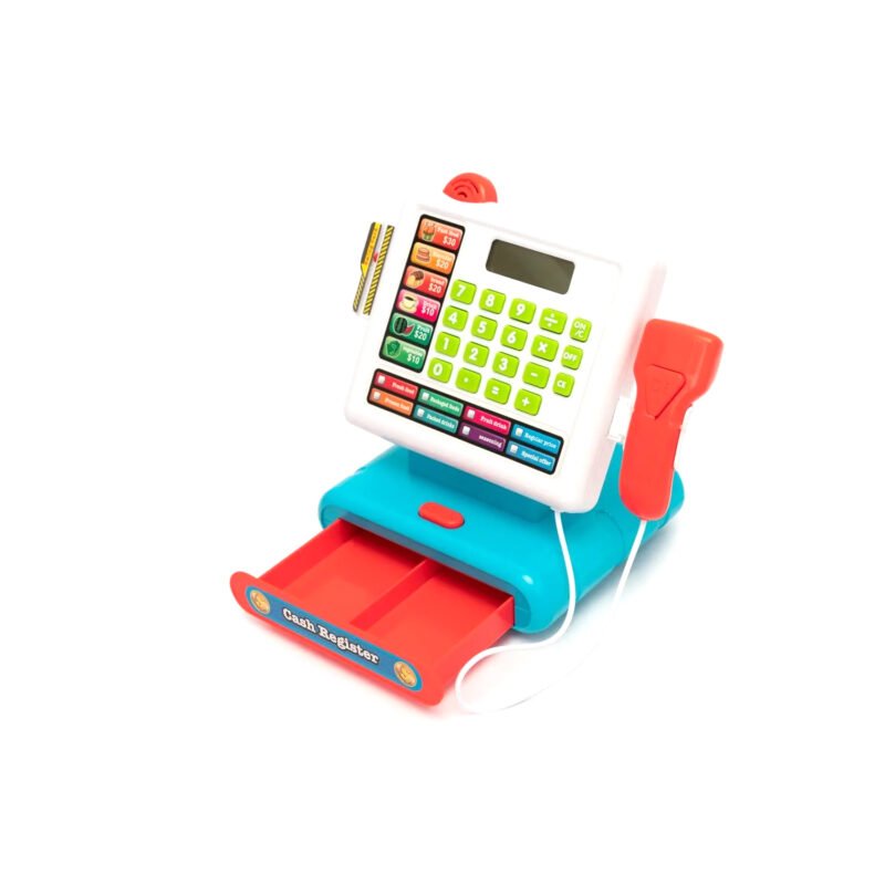 juego caja registradora con luz y sonido 20 piezas — vista 2