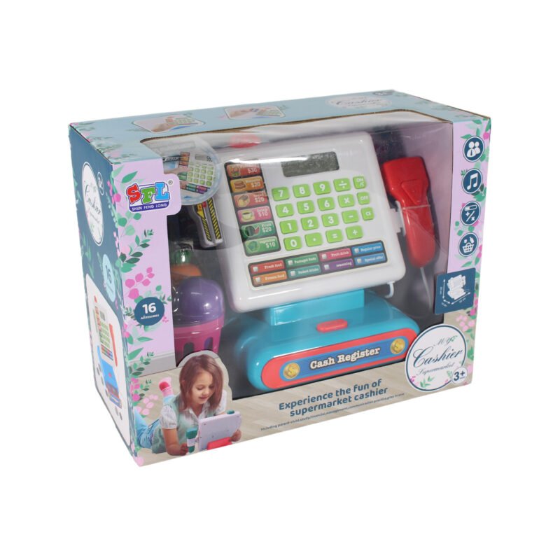 juego caja registradora con luz y sonido 20 piezas — vista 7