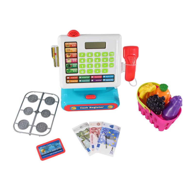 juego caja registradora con luz y sonido 20 piezas — vista 8